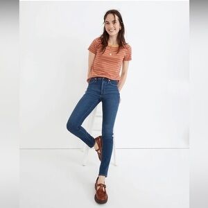 Madewell‎ high riser skinny jean